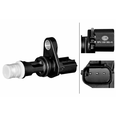 Imagen de HELLA 6PU 358 380 461 Sensor de Cigueñal 3polos Hall HONDA: ACCORD 8