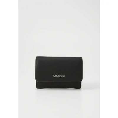 Imagen de Calvin Klein MUST Small Trifold ZIP Monedero, Mujer, Talla: One Size, Black
