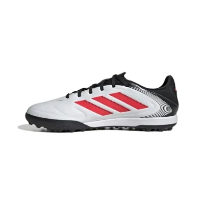 Imagen de adidas Performance COPA PURE III League TURF Botas de fútbol multitacos, Hombre, Talla: 40 2/3, Footwear white/lucid red/core black Zapatos