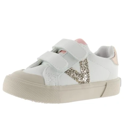 Imagen de victoria Basket Tribu Efecto Piel &amp; Logotipo Glitter Tiras Adherentes 1065190 para Niñas Rosa 28