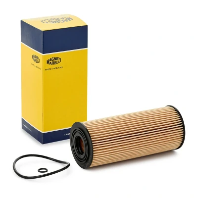 Imagen de MAGNETI MARELLI 152071758807 Filtro de aceite Cartucho filtrante VOLKSWAGEN: Passat B5 GP Berlina, Crafter 30 50 Furgón, SKODA: Octavia I Hatchback