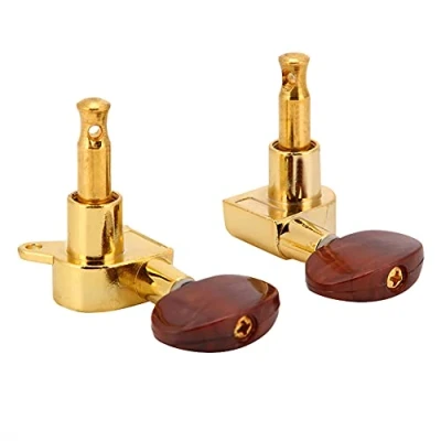 Imagen de Alomejor Pomos de Las Cabezas Máquinas Guitarra Acústica Clavijas Afinación La Clavijas(Oro)
