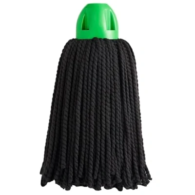 Imagen de MAYA Fregona MAX Pro. Limpieza Eficiente y Duradera para Superficies Lisas. 100 % Microfibra. Extra Absorbente Escurrefacil. Rosca Universal. Pack de 1 (Casquillo Verde)