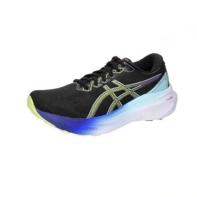 Imagen de Asics Gel Kayano 30, Running Shoe Mujer, Negro (Black/Glow Yellow), 38 EU