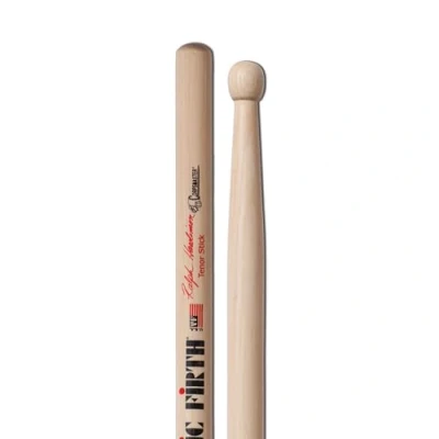 Imagen de Vic FIrth Baqueta para Multi Tenor serie Corpsmaster® Signature Ralph Duroimon Punta de Madera