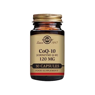 Imagen de Solgar CoQ 10 (Coenzima Q 10) 120 mg Cápsulas vegetales Envase de 30
