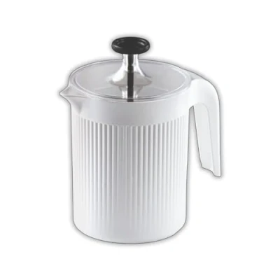 Imagen de Snips, Cremix Espumador de Leche Manual 0,50 LT, Batidora Cappuccino, Espuma Manual, Color Blanco, 10 x 14,50 15,30 cm, Made in Italy, 0% BPA e phthalate free