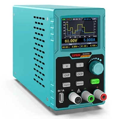 Imagen de Fuentes de Alimentación Regulables Laboratorio, 60 V / 5 A, Botón M1 M4 Almacena 4 Conjuntos Datos, Para Hogar, Reparación General