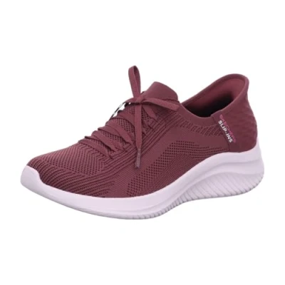Imagen de Skechers Sport Running Ultra FLEX SLIP Granate Zapatillas, Mujer, Talla: 39.5, Red Zapatos