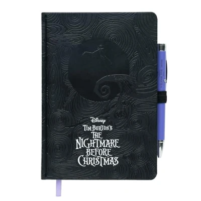 Imagen de Grupo Erik Cuaderno Disney Pesadilla antes de Navidad con boligrafo proyector A5 Premium punteado/Libreta hojas blancas notas Bloc