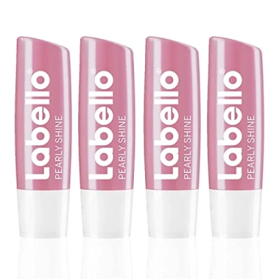 Imagen de Labello Pearly Shine Bálsamo para los labios, 4 unidades