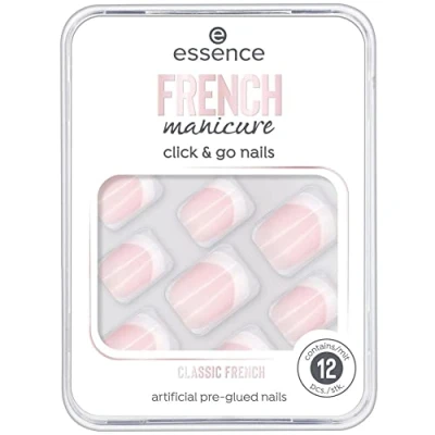 Imagen de Essence French Manicure Click &amp; Go Uñas Artificiales 01