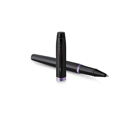 Imagen de Parker IM Black With Purple Vibrant Ring BT RB