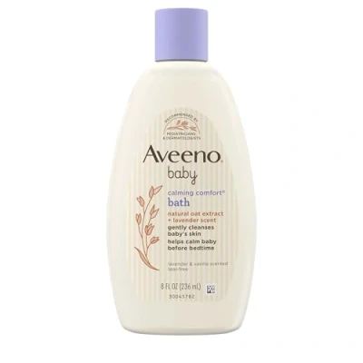 Imagen de Aveeno Baby Calming Comfort Baño de 8 onzas líquidas (paquete 2)
