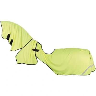 Imagen de Harry&#039;s Horse Manta antimoscas Mesh Pro Riding M Amarillo