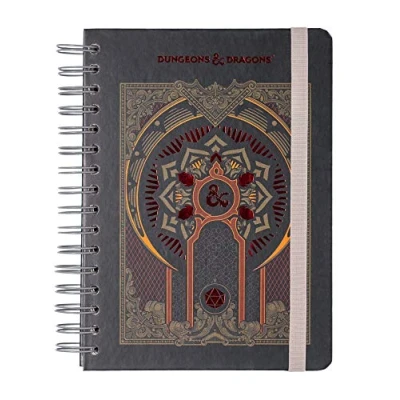 Imagen de Grupo Erik Cuaderno Dragones y Mazmorras A5 punteado Bullet Journal de notas Bloc Licencia oficial