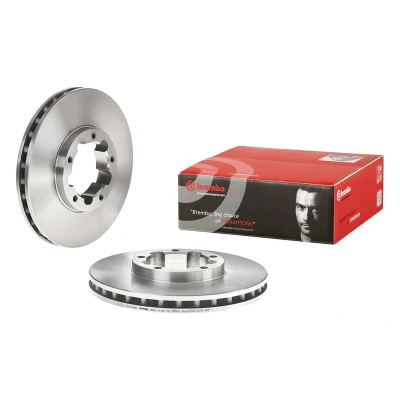 Imagen de BREMBO 09.B410.10 Disco de freno 276 28 5 ventilación interna NISSAN: Cabstar, NT400 Cabstar