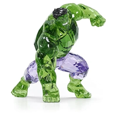 Imagen de Swarovski Figura Decorativa de Hulk, Cristales Tallados, Colección Marvel