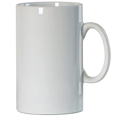Imagen de Smilatte taza de café cerámica extra grande 28 onzas, té clásica porcelana M018 con asa para oficina y hogar, color blanco