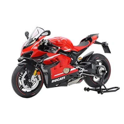 Imagen de Tamiya 14140 1:12 Ducati Superleggera V4 reproducción Fiel, Kit de plástico, Manualidades, maquetas, Montaje, sin Pintar, Multicolor
