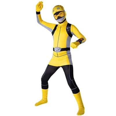 Imagen de Morph Disfraz Power Ranger Niño Amarillo, Ranger, Niño, Rangers Carnaval Talla M