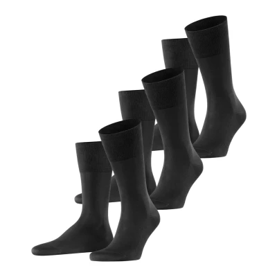 Imagen de Falke Tiago 3PACK Business &amp; Casual Calcetines, Hombre, Talla: 39 40, Black