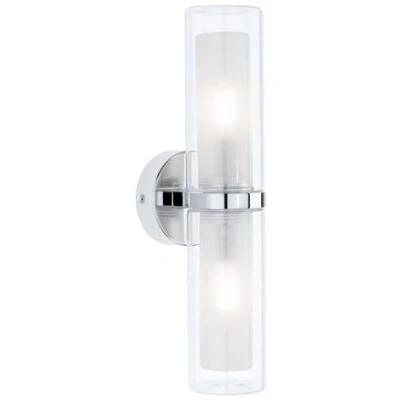 Imagen de Paulmann Luena aplique IP44 cromo E14 2 luces