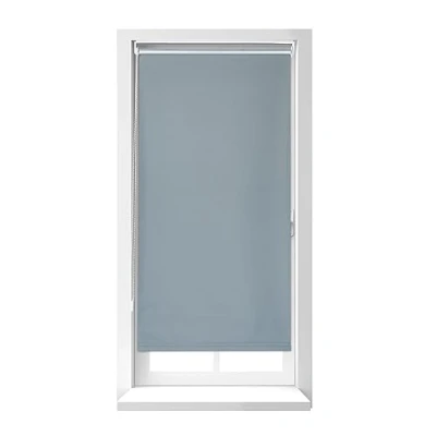Imagen de Relaxdays Estor Térmico Opaco, Cortina Enrollable, Oscurecedor Ventana, Aislante Frío y Calor, Blackout 56x160 cm, Gris