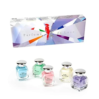 Imagen de Charrier Parfums &quot;Parfums de Luxe&quot; Eaux Parfum Lujo En Miniaturas Color Multicolor 60 Ml Pack 5