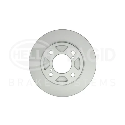 Imagen de HELLA 8DD 355 132 041 Disco de freno 228 9 04/06 100 macizo revestido sin cojinete rueda, perno sujeción buje rueda