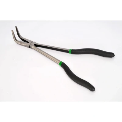 Imagen de Alicates de mango anular TOPTUL 275 mm, gebogen (90 Grad), lang