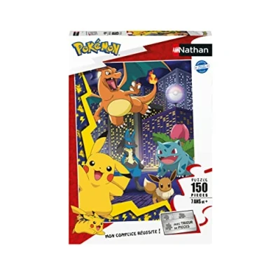 Imagen de Nathan Puzzle 150 pièces La Ville Des Pokémon niños (Ravensburger 4005556861897)