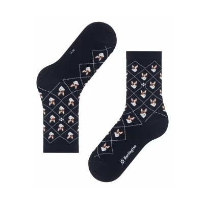 Imagen de Calcetines de mujer Burlington Corgi
