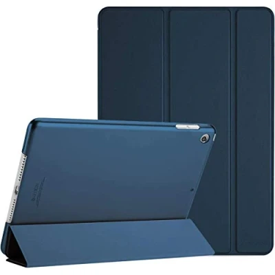 Imagen de ProCase Funda para iPad 10,2 Pulgadas 9.ª/8.ª/ 7.ª Generación 2021/2020/2019 Modelo, Carcasa Dura Cubierta Protectora Tapa Inteligente Plegable Nuevo 9a/8a/7a Gen 10.2&quot; Azul Marino