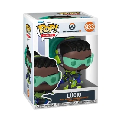 Imagen de Funko Pop! Games: Overwatch 2 Lucio Figura de Vinilo Coleccionable Idea Regalo Mercancia Oficial Juguetes para Niños y Adultos Video Games Fans Muñeco Coleccionistas Exposición