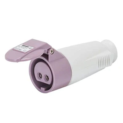 Imagen de Gewiss GW62064 protegido enchufe móvil IEC 309 2P BTS 16A 24V IP44