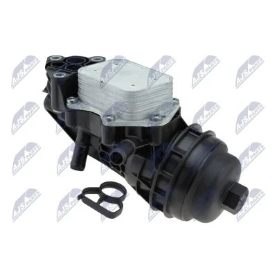 Imagen de NTY CCL ME 027 Radiador de aceite con alojamiento del filtro MERCEDES BENZ: Clase B, A