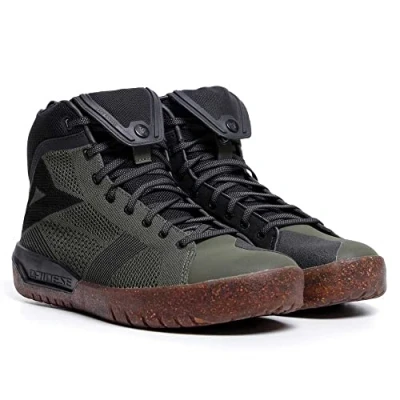 Imagen de Dainese Metractive Air Shoes, Botas de Motociclista Hombre, Grape Leaf/Negro/Caucho Natural, 45 EU
