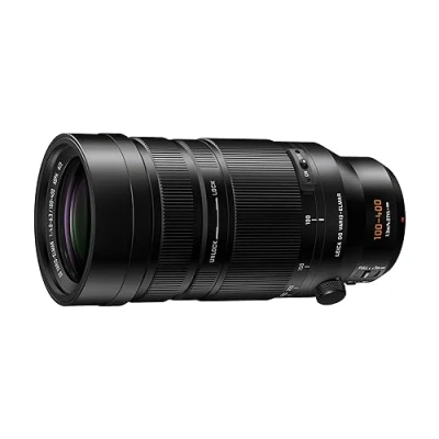 Imagen de Panasonic LUMIX Micro Four Thirds Lente de cámara, Leica DG Vario Elmar 100 400mm, F4.0 6.3 II ASPH., Power O.I.S. H RSA100400