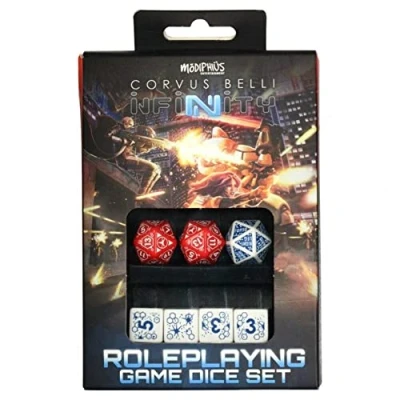 Imagen de Modiphius Infinity: Factions Dice Sets Nomad Set Role Playing Game RPG English