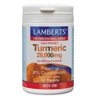 Imagen de Lamberts Curcuma 20000Mg 120 Tabletas