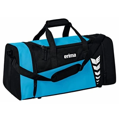 Imagen de Erima Bolsa de Deporte Six Wings, Curacao/Negro, S