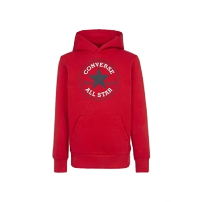 Imagen de Converse CORE Hoodie Unisex Jersey con capucha para niños, Talla: 147/163, University red