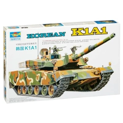 Imagen de Trumpeter 331 K 1A1 Tanque coreano a escala [Importado de Alemania]