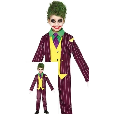 Imagen de FIESTAS GUIRCA Disfraz Crazy Villain Infantil Talla 5 6 Años…