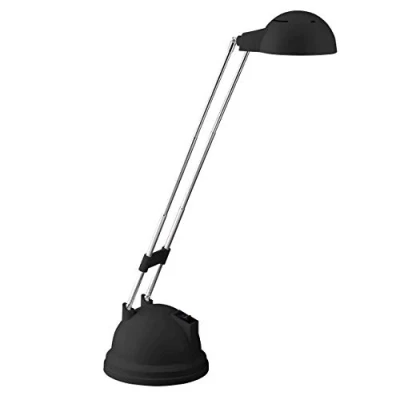 Imagen de BRILLIANT lamp Katrina LED lámpara de mesa negro 1x 5.7W integrado (SMD), (600lm, 2700K) Escala a ++ E Giratorio con interruptor palanca/cabezal