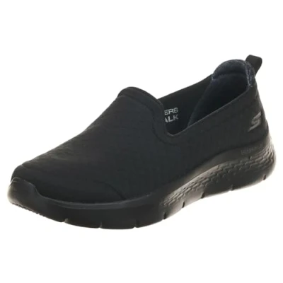 Imagen de Skechers GO Walk Flex Ocean Sunset, Zapatillas Mujer, Black Textile/Trim, 38 EU