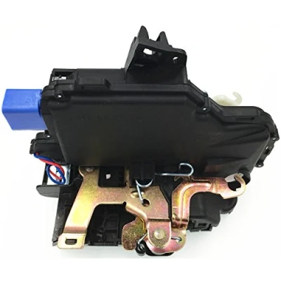 Imagen de HZTWFC Frente izquierdo actuador de bloqueo puerta mecanismo central 8 pine 3B1837015AM 3B1837015AQ 3B1837015BC Para VW Polo Transporter T5 New Beetle Seat Ibiza Cordoba Skoda Fabia Superb Roomster