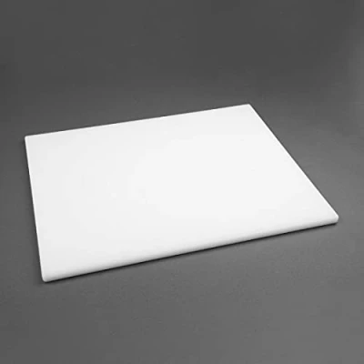 Imagen de Hygiplas Tabla de cortar extragruesa en color blanco, baja densidad, 20 x 600 450 mm