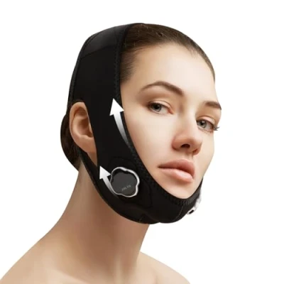 Imagen de ANLAN Reductor de Papada,EMS V Lifting Mascarillas Faciales